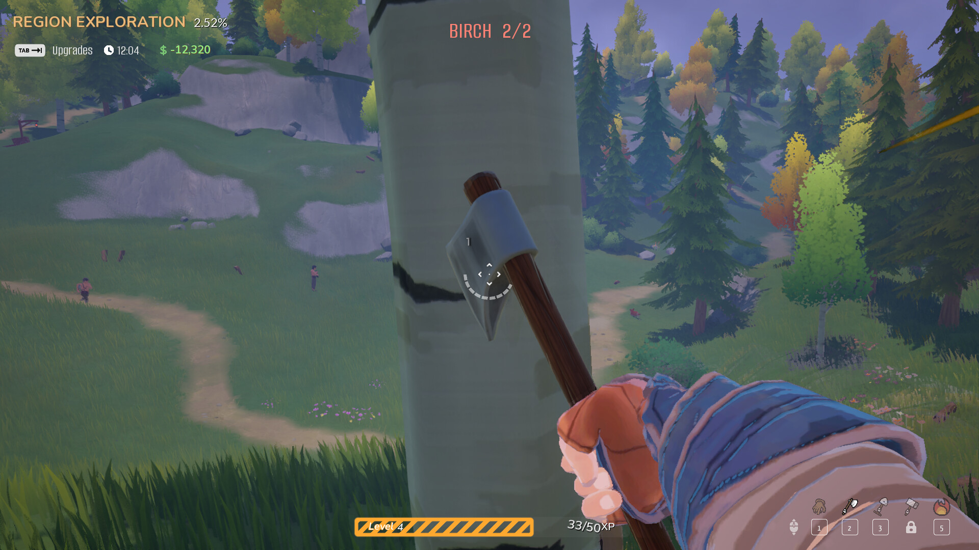 I HATE trees, so an ANCIENT VAMPIRE hired me to DESTROY EVERY last ONE screenshot 1