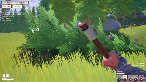 I HATE trees, so an ANCIENT VAMPIRE hired me to DESTROY EVERY last ONE screenshot 2