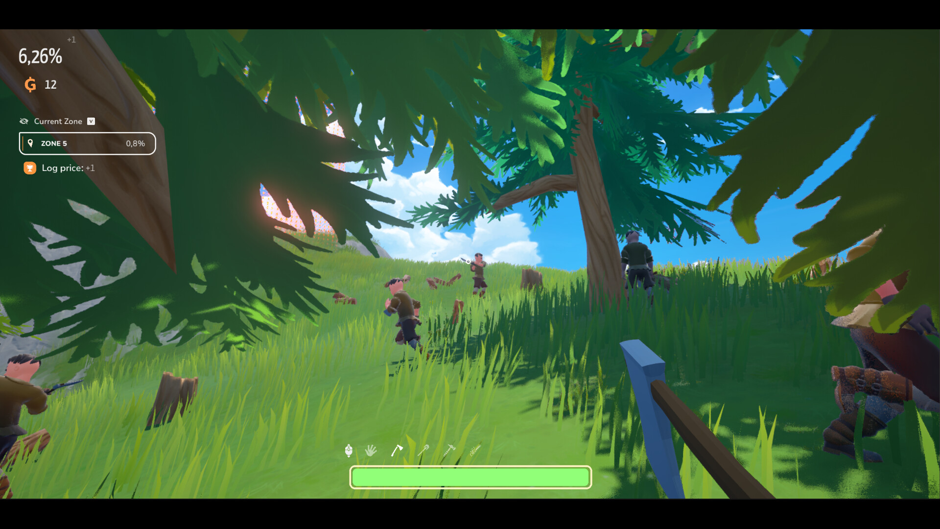 I HATE trees, so an ANCIENT VAMPIRE hired me to DESTROY EVERY last ONE screenshot 3