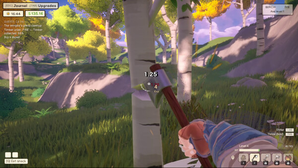 I HATE trees, so an ANCIENT VAMPIRE hired me to DESTROY EVERY last ONE screenshot 1