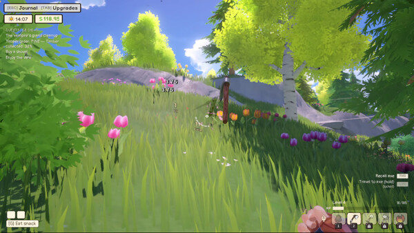 I HATE trees, so an ANCIENT VAMPIRE hired me to DESTROY EVERY last ONE screenshot 7