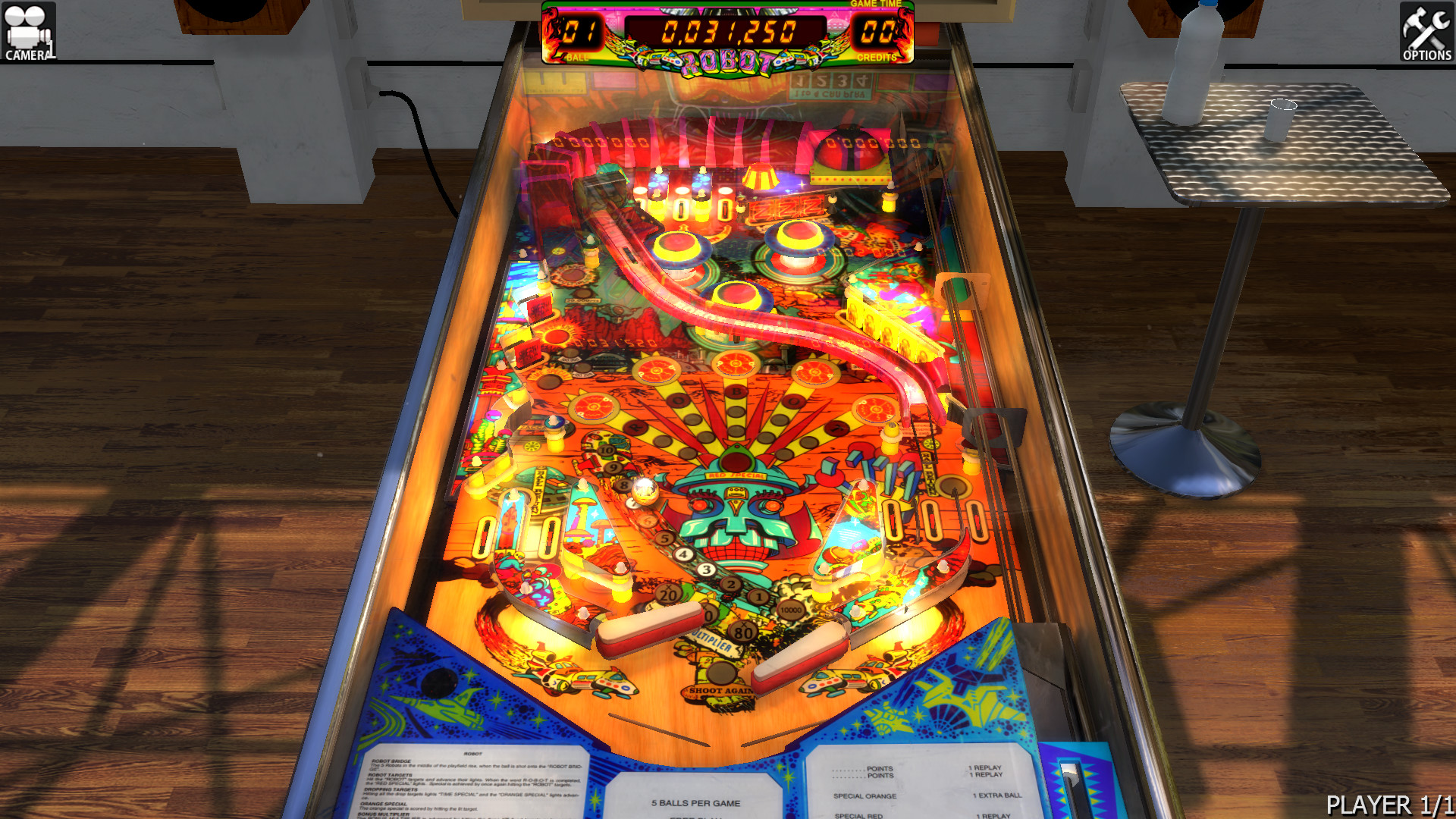 Zaccaria Pinball - Robot Table Featured Screenshot #1