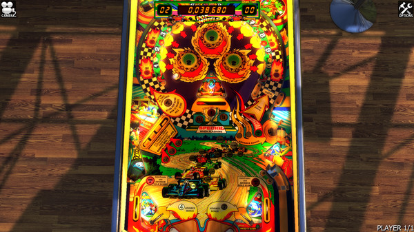 Zaccaria Pinball - Hot Wheels Table