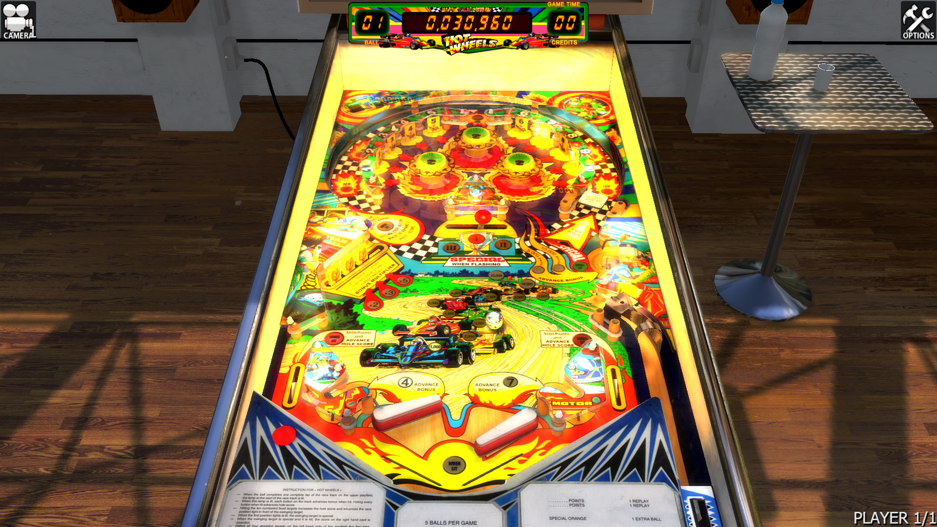 Zaccaria Pinball - Hot Wheels Table Featured Screenshot #1