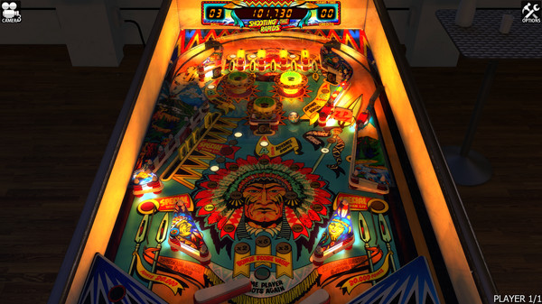 Zaccaria Pinball - Shooting The Rapids Table