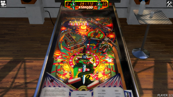 Zaccaria Pinball - Star God Table