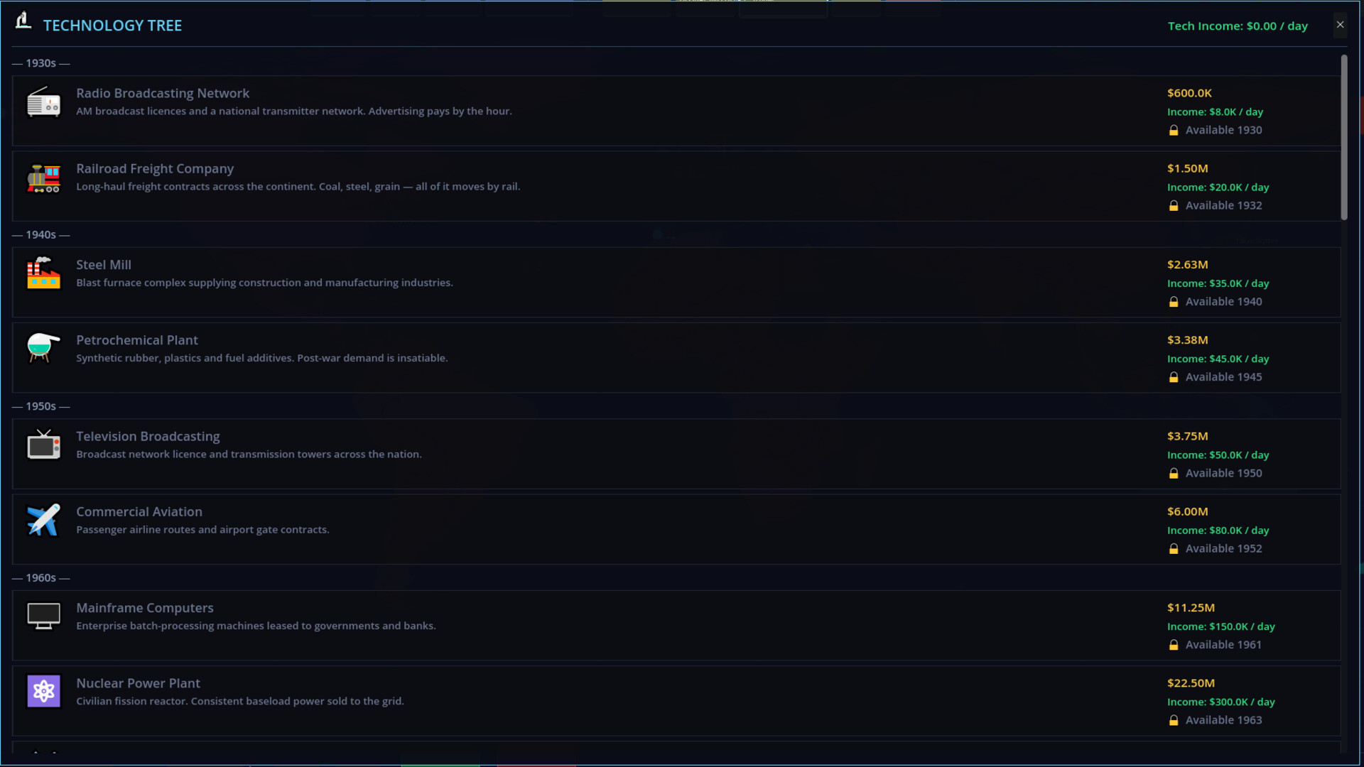 The Exchange Manager screenshot
