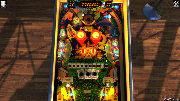 Zaccaria Pinball - House of Diamonds Table