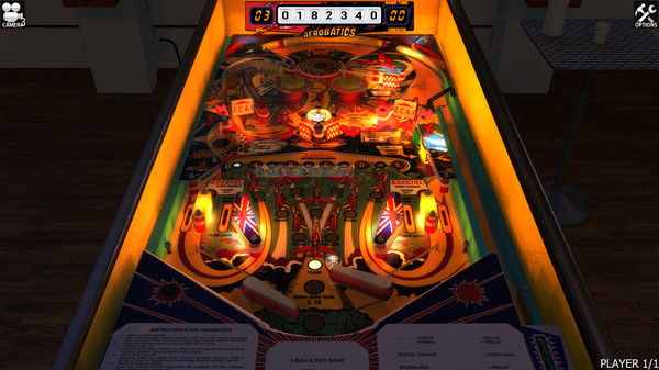Zaccaria Pinball - Aerobatics Table
