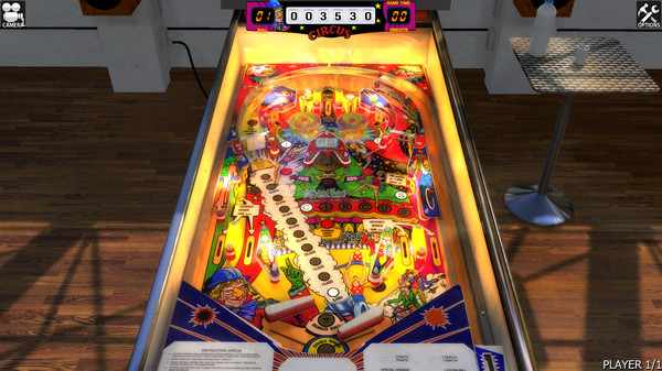 Zaccaria Pinball - Circus Table