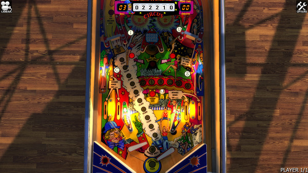 Zaccaria Pinball - Circus Table