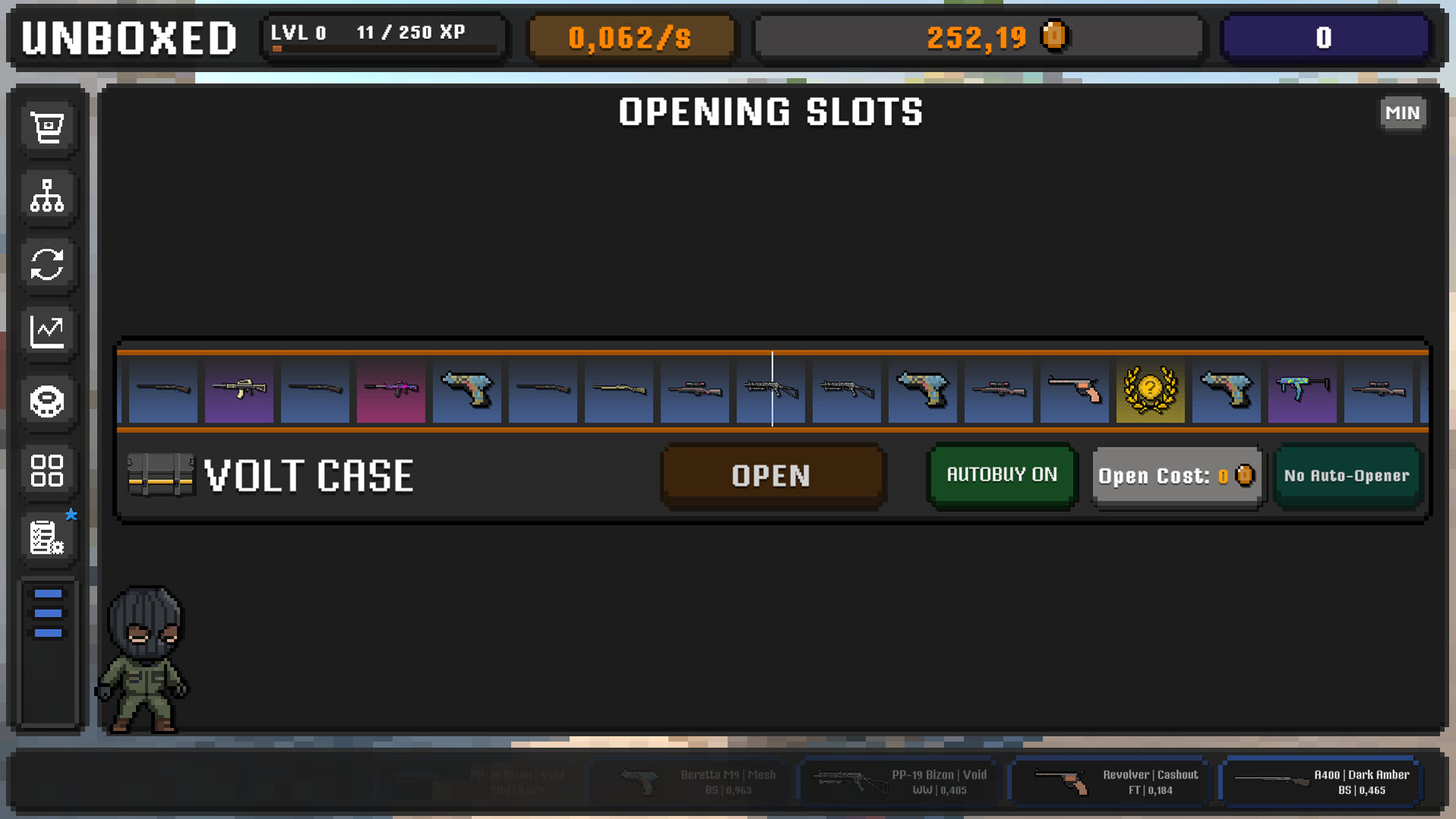 Unboxed: Idle Case Tycoon screenshot 1