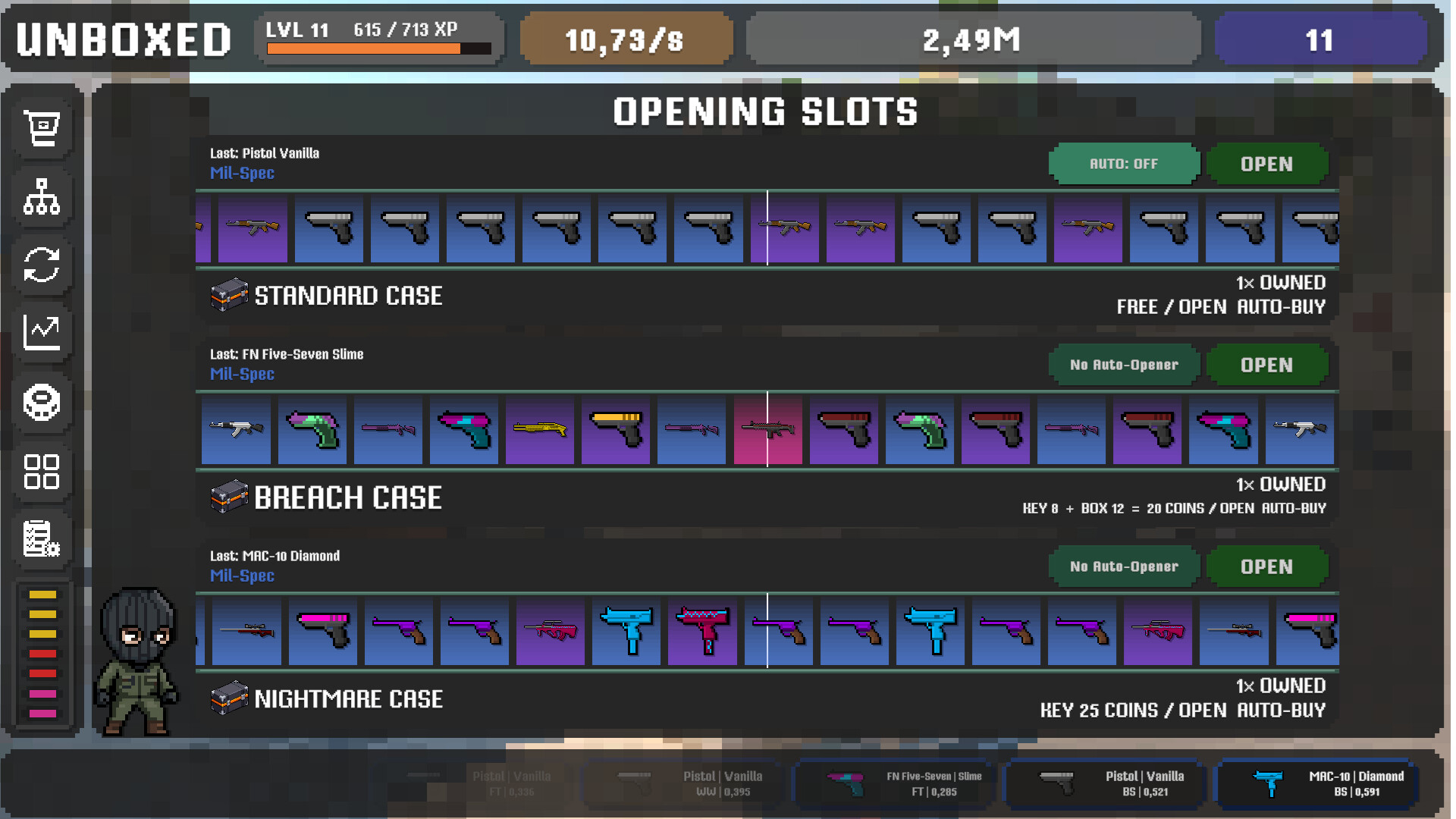 Unboxed: Idle Case Tycoon screenshot 2