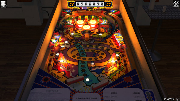 Zaccaria Pinball - Moon Flight Table