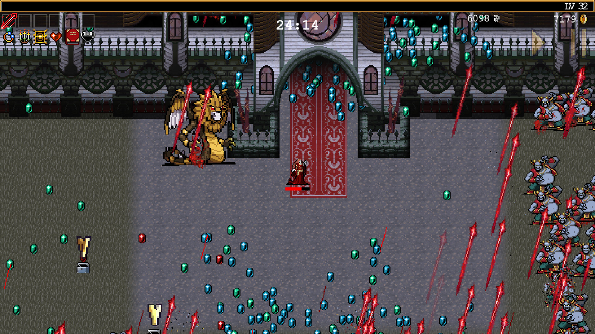 Vampire Survivors' Legacy of the Bloodmoon hits August 28 with 10 characters, 16-plus weapons and an XL manor