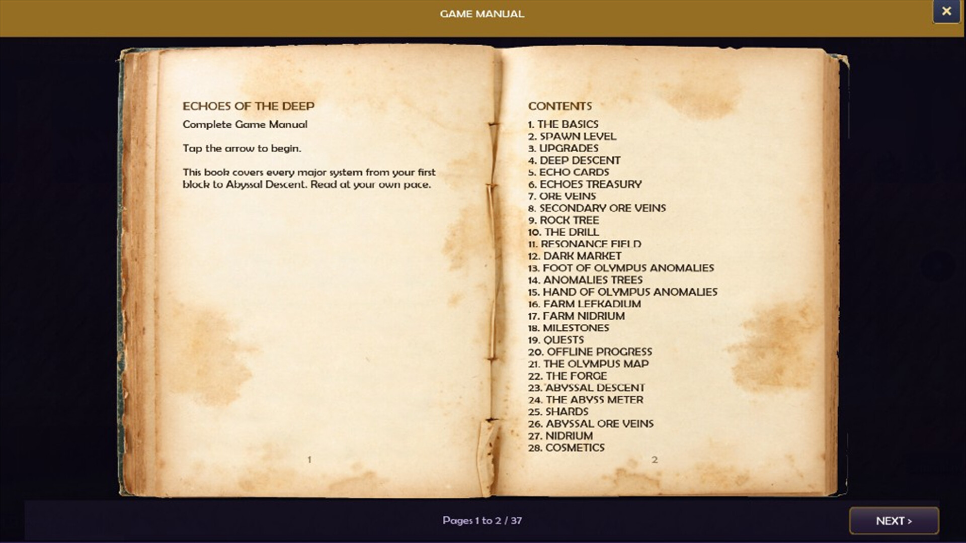 Echoes of the Deep : Incremental Endless Miner – Screenshot 8