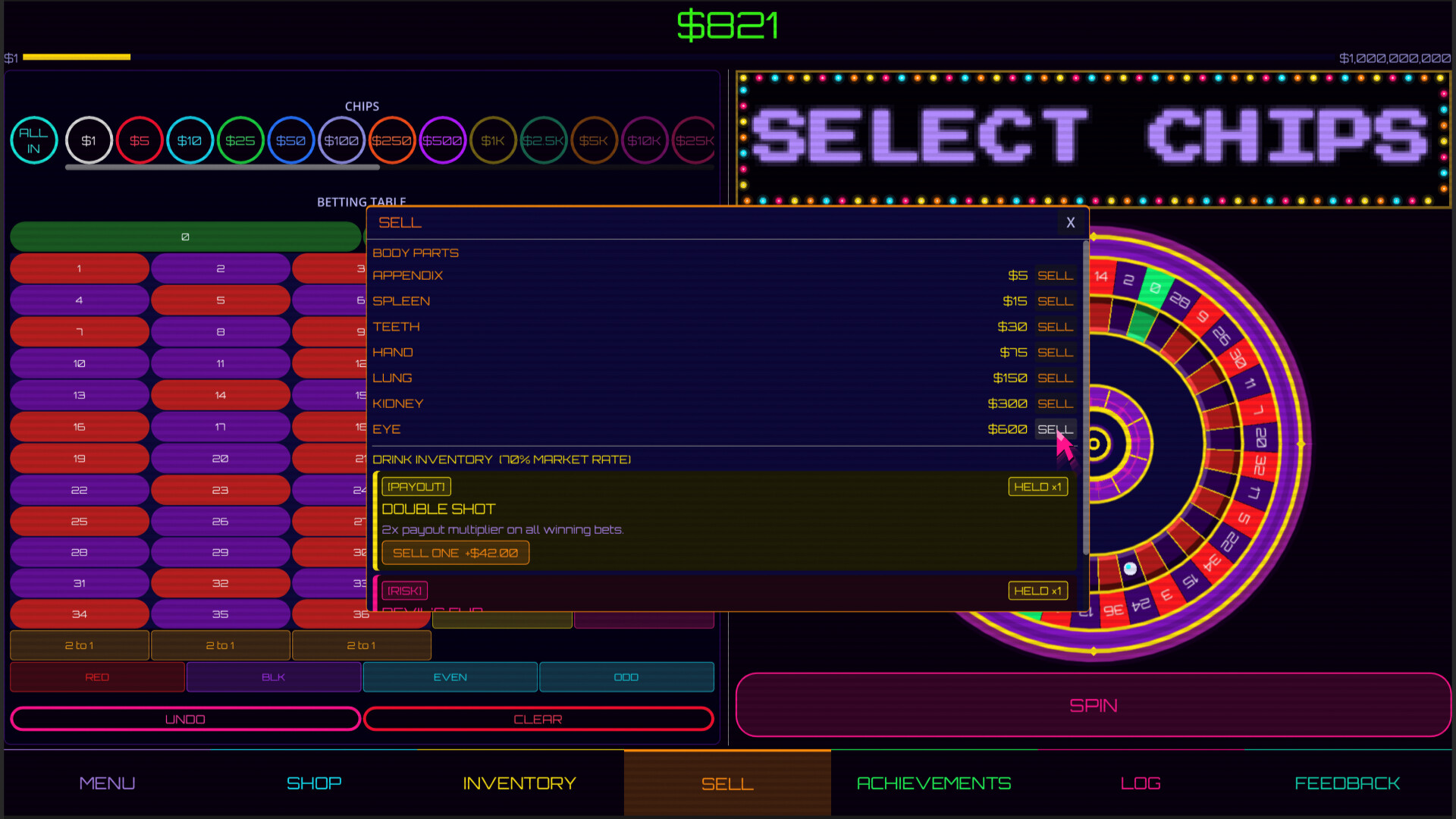 Gambillion screenshot 4