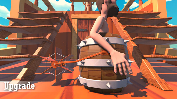 Скриншот 2 из игры Barrel Fighter