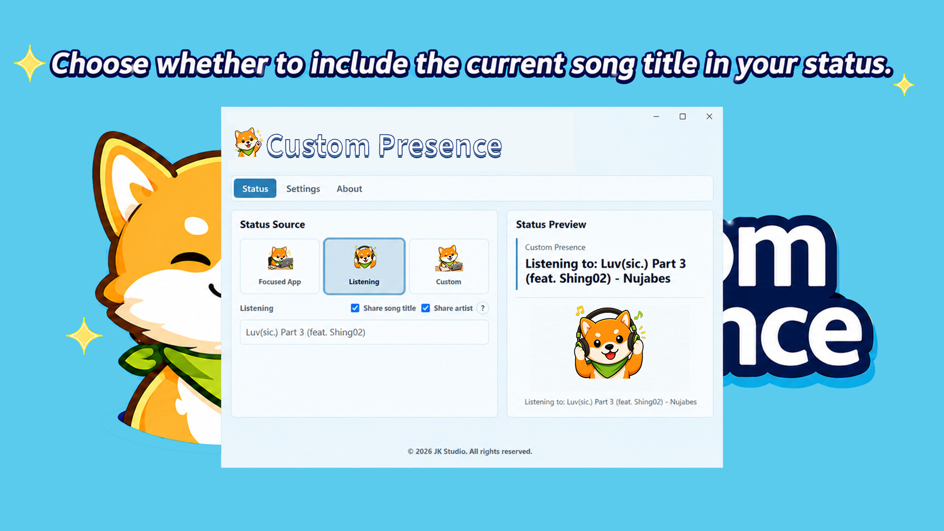 Custom Presence screenshot 3