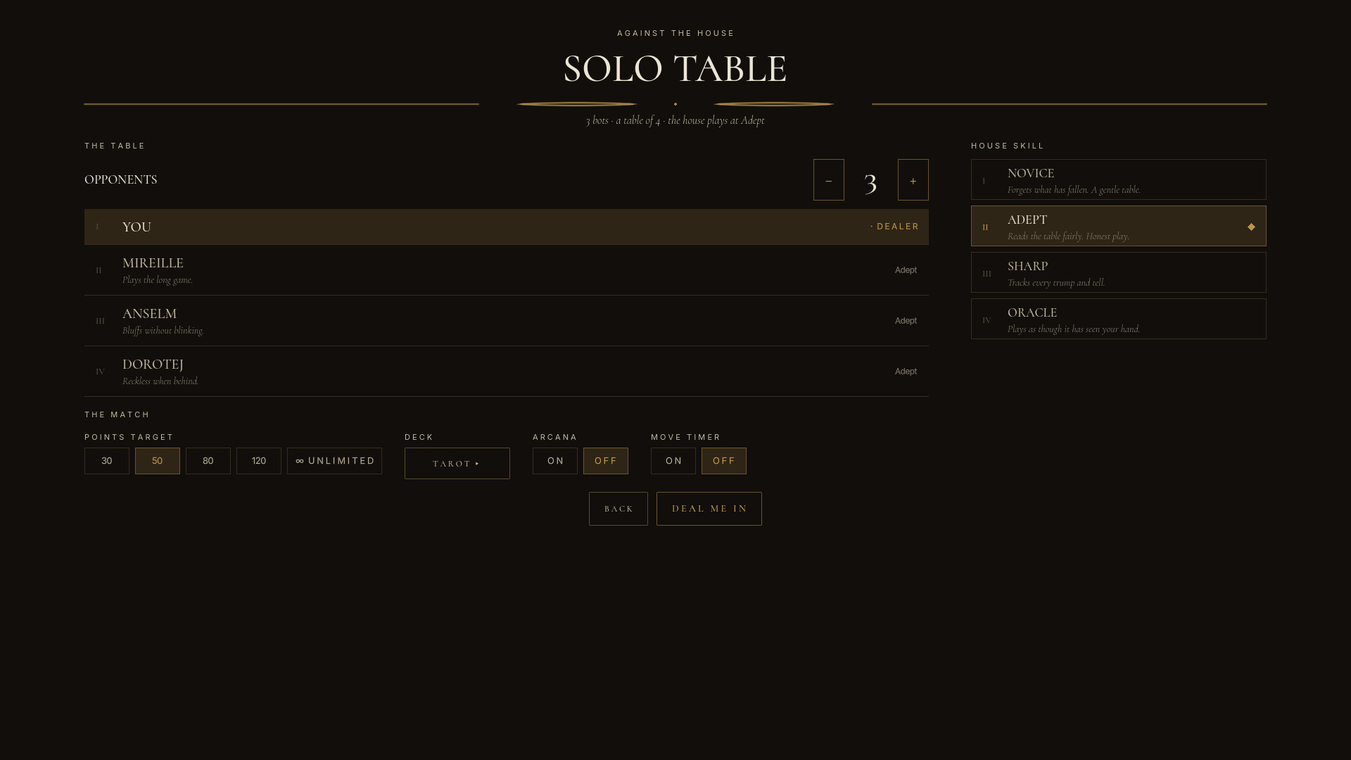 Trickster: The Fool's Wager screenshot 1