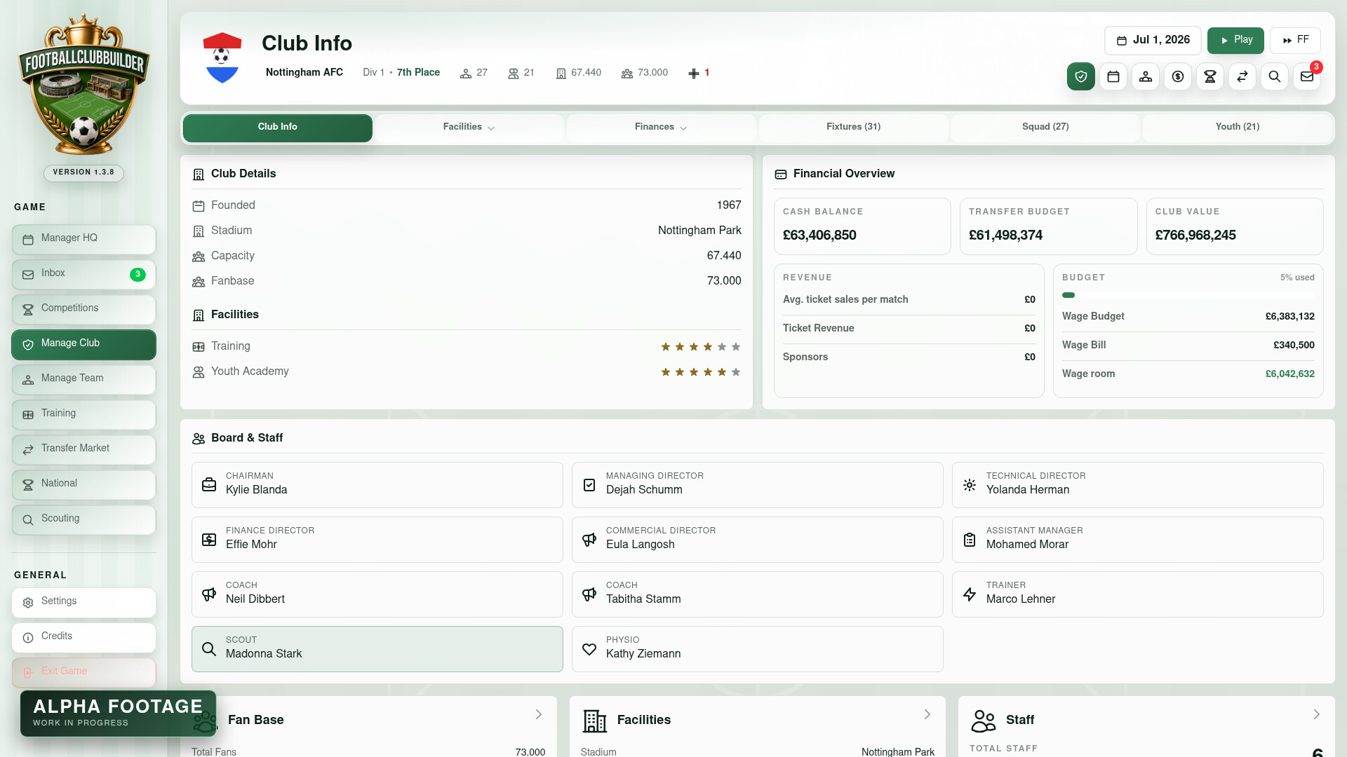 Football Club Builder screenshot 15