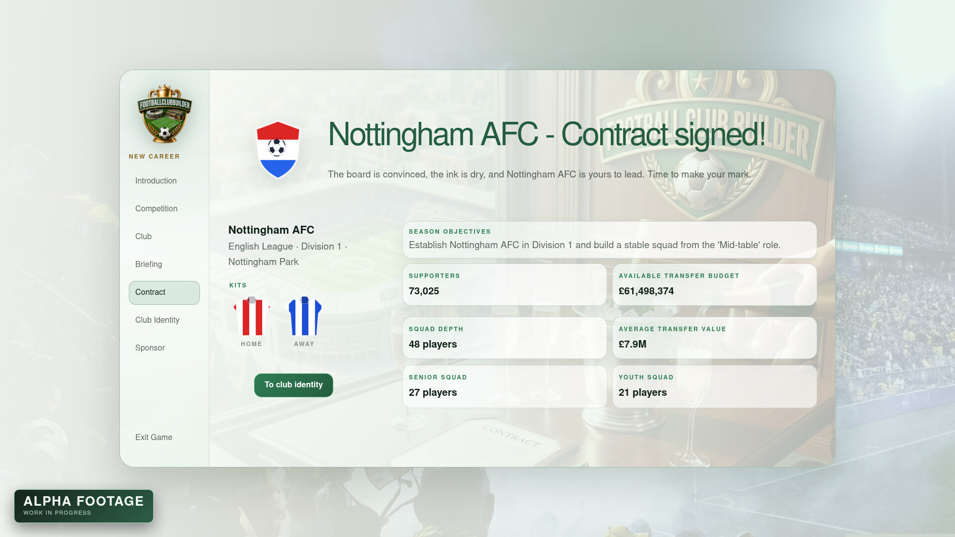 Football Club Builder screenshot 10