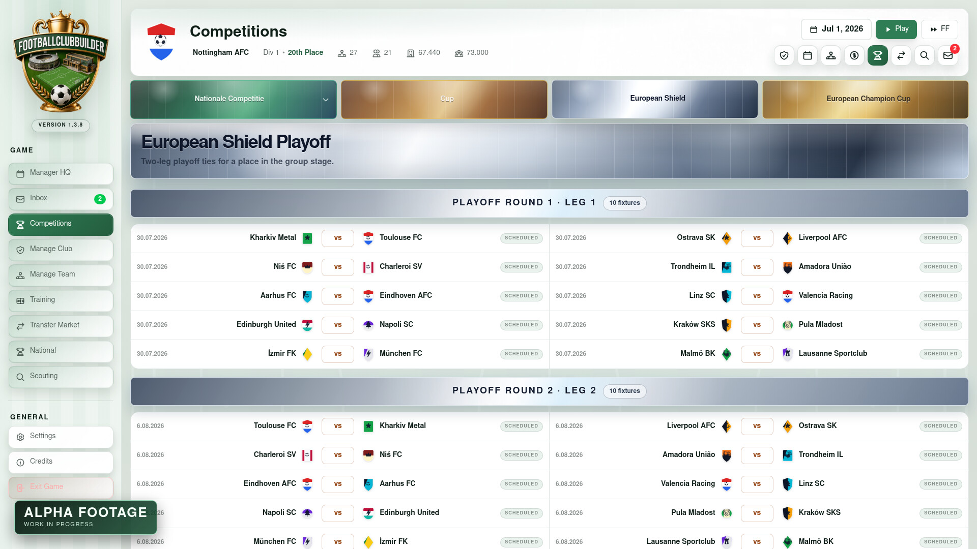 Football Club Builder screenshot 21