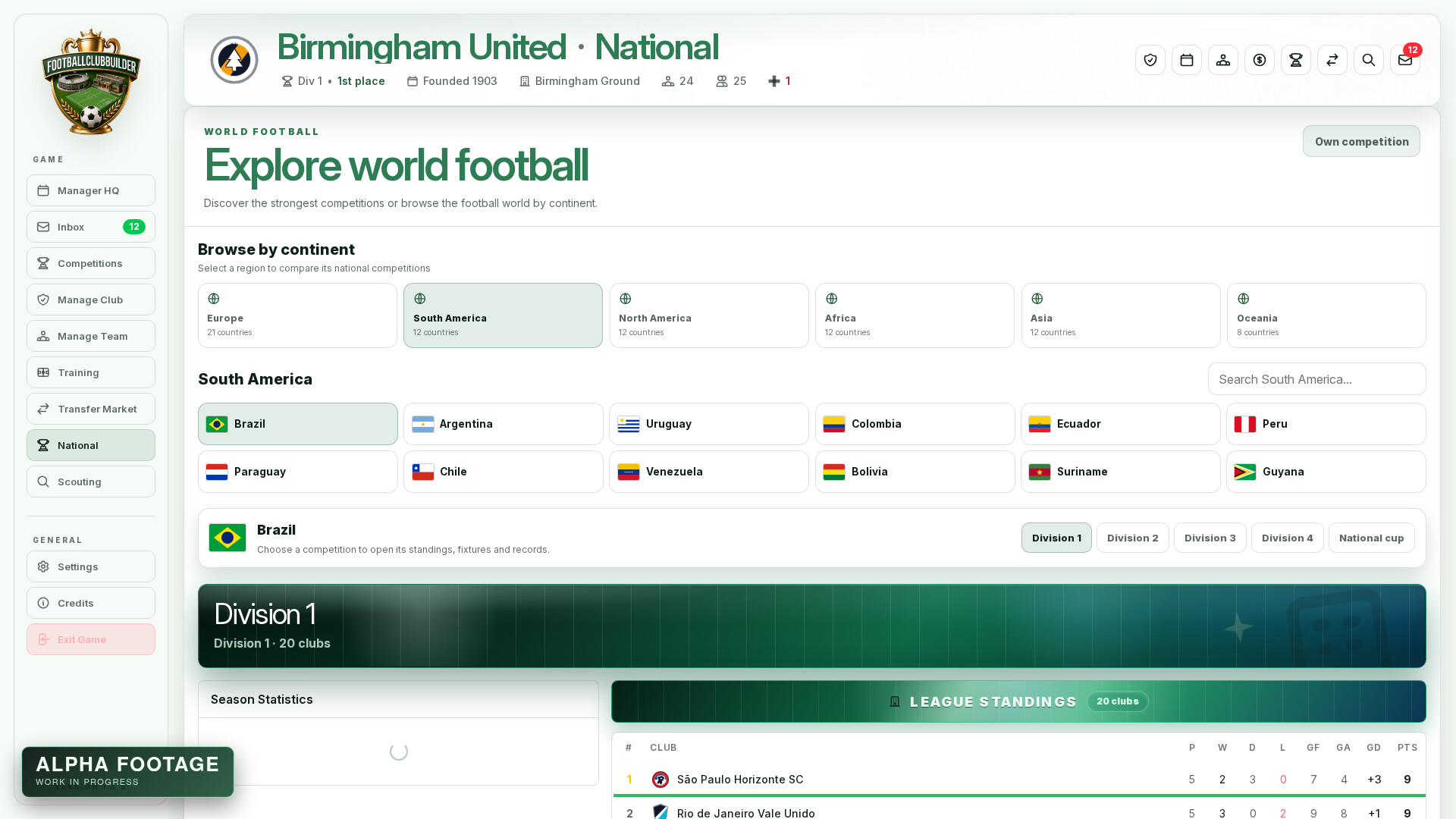 Football Club Builder screenshot #6