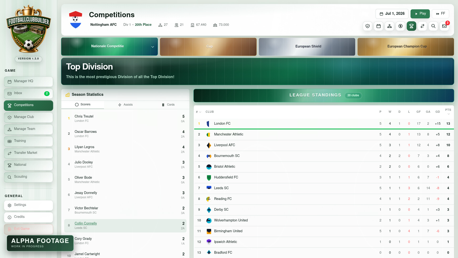 Football Club Builder screenshot 16