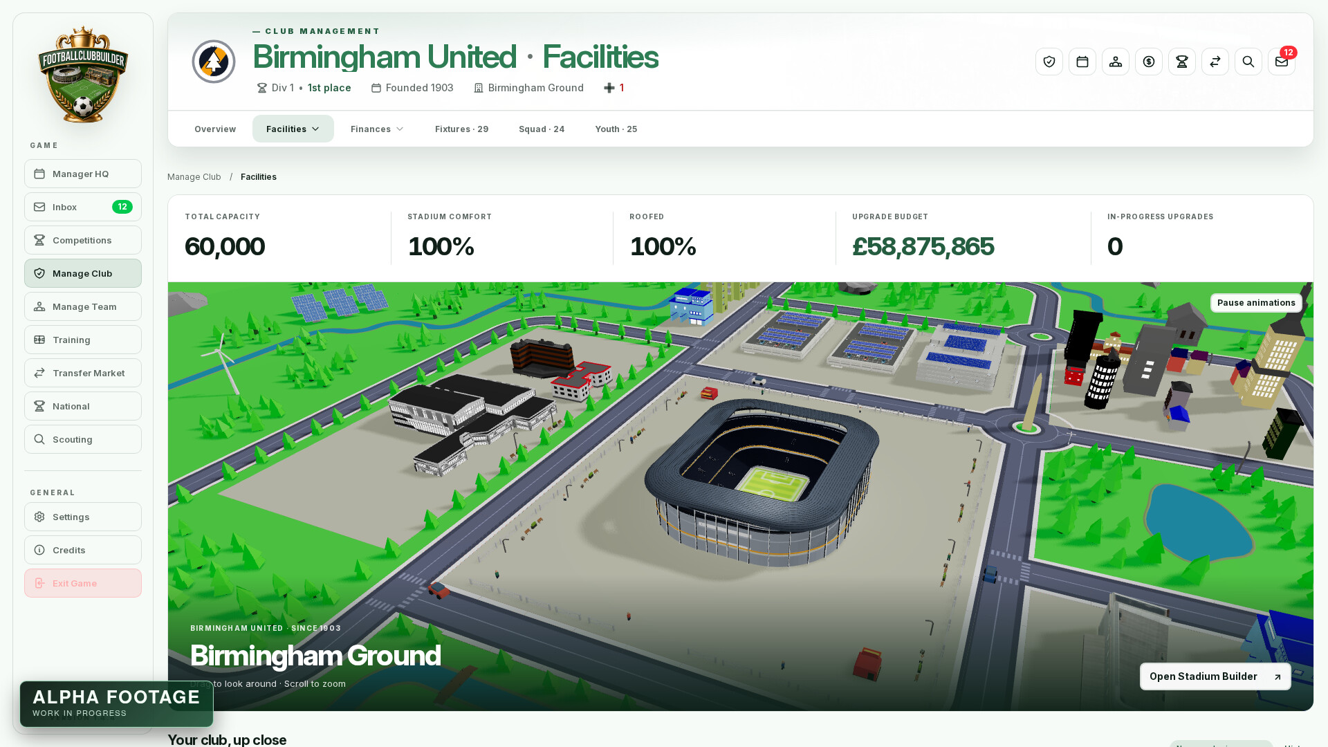 Football Club Builder screenshot #7