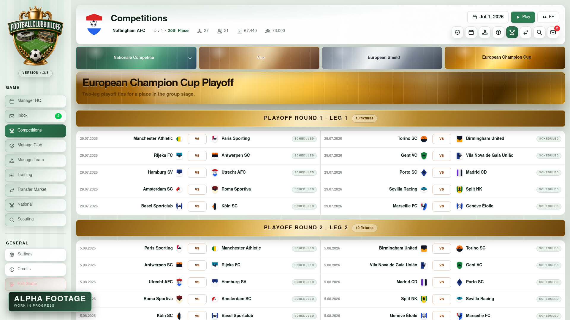 Football Club Builder screenshot 22