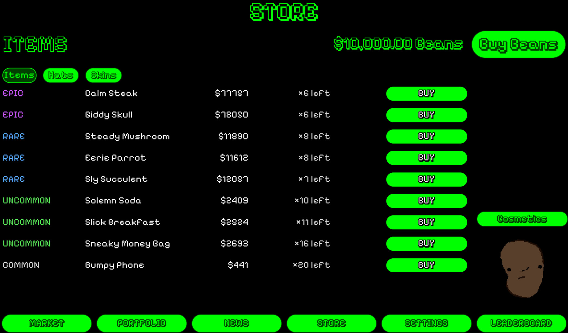 Bonk Market screenshot 2