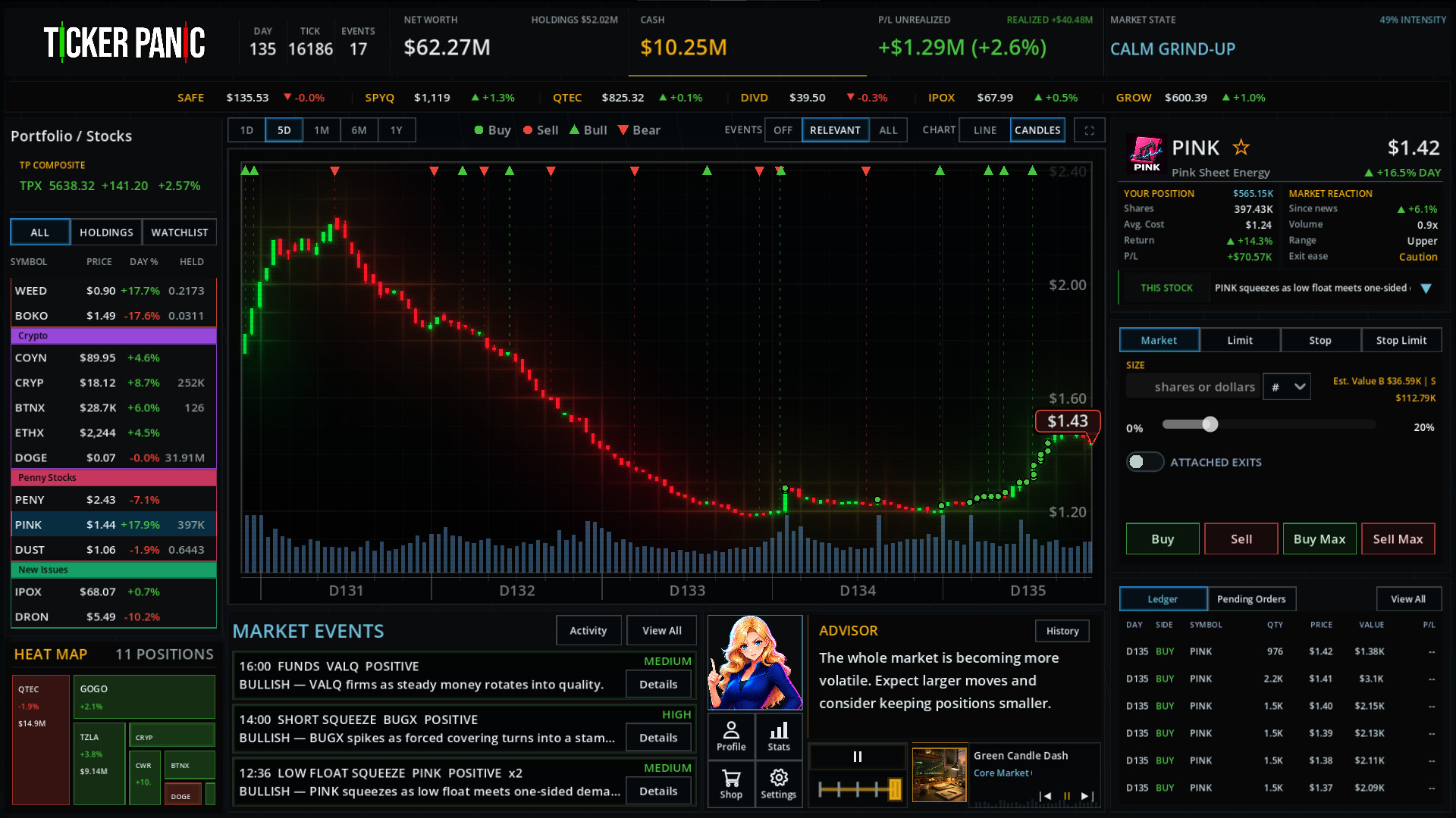 Ticker Panic screenshot 5