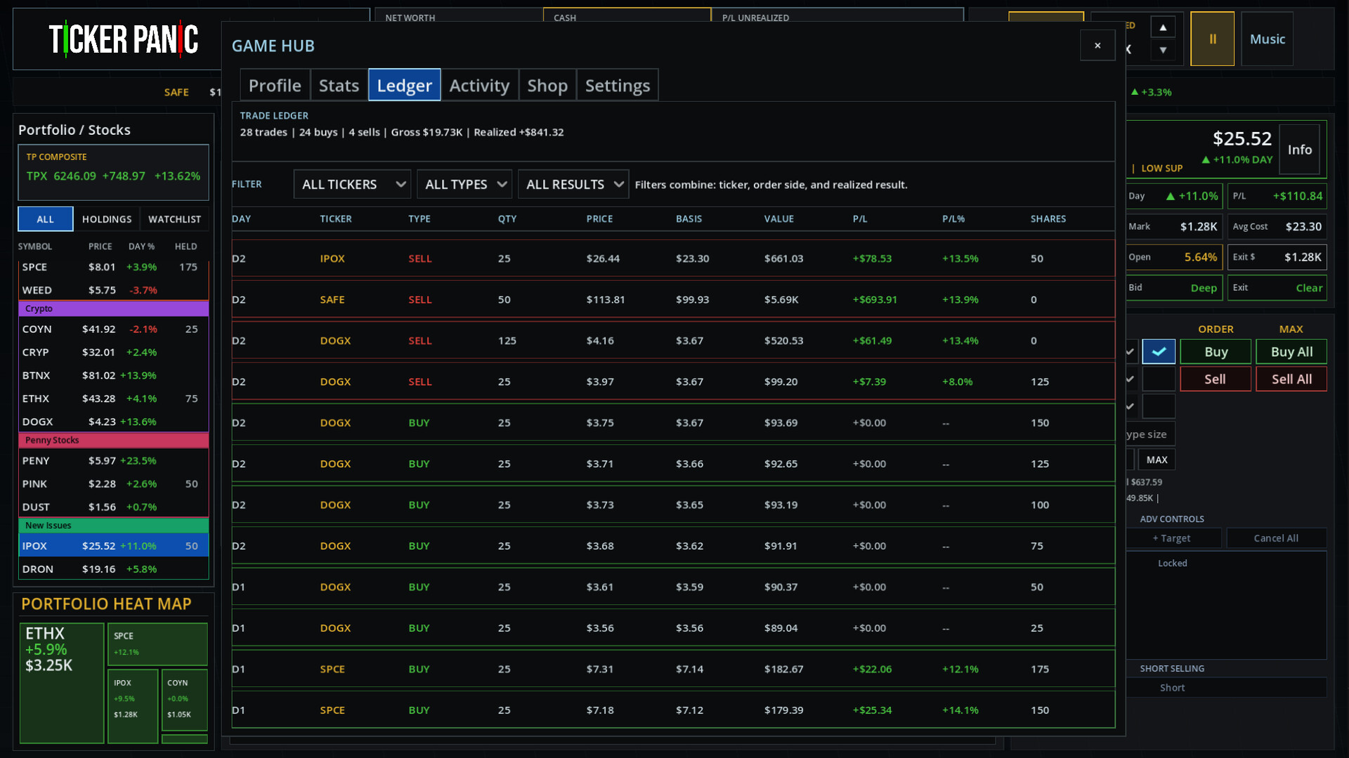 Ticker Panic screenshot 5