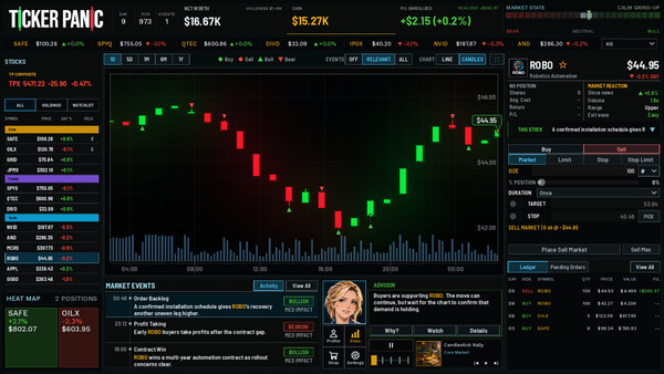 Ticker Panic: Stock Market Simulator screenshot 5