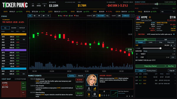 Ticker Panic: Stock Market Simulator screenshot 6