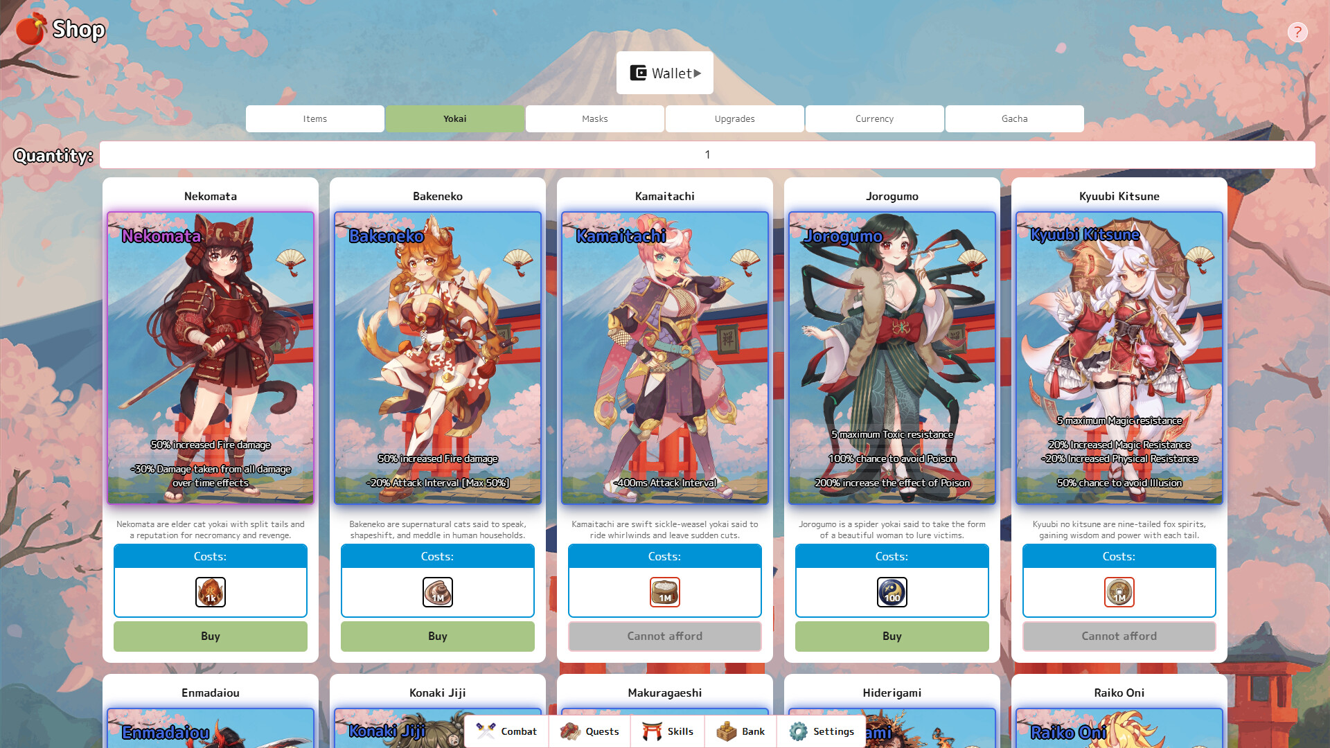 Yokai Idle screenshot 4