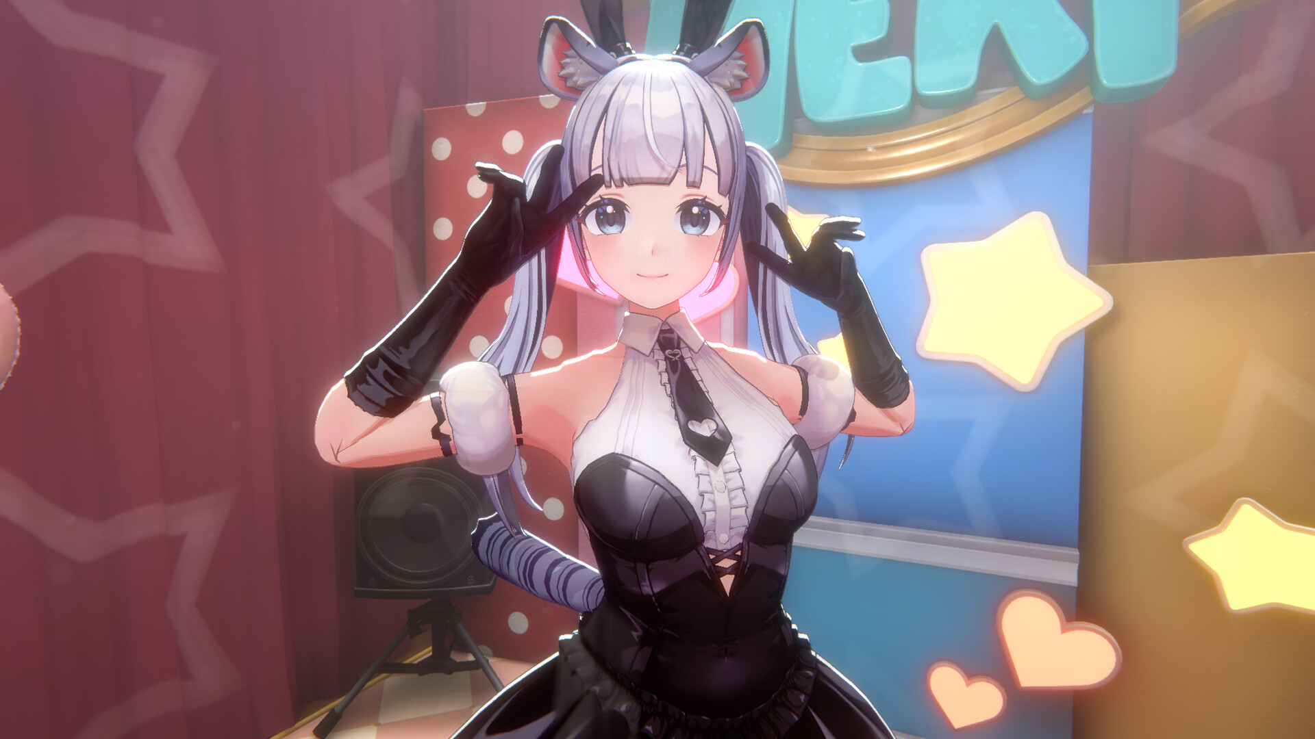 Maid Cafe Simulator: Black Sugar Bunny (Omu)のスクリーンショット 1