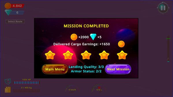 Space Cargo Simulator スクリーンショット 6