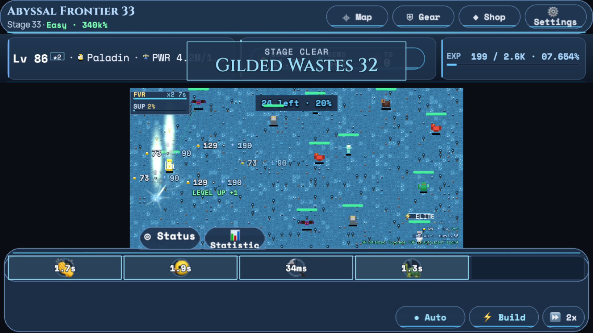 Never Ending Hero RPG screenshot 1