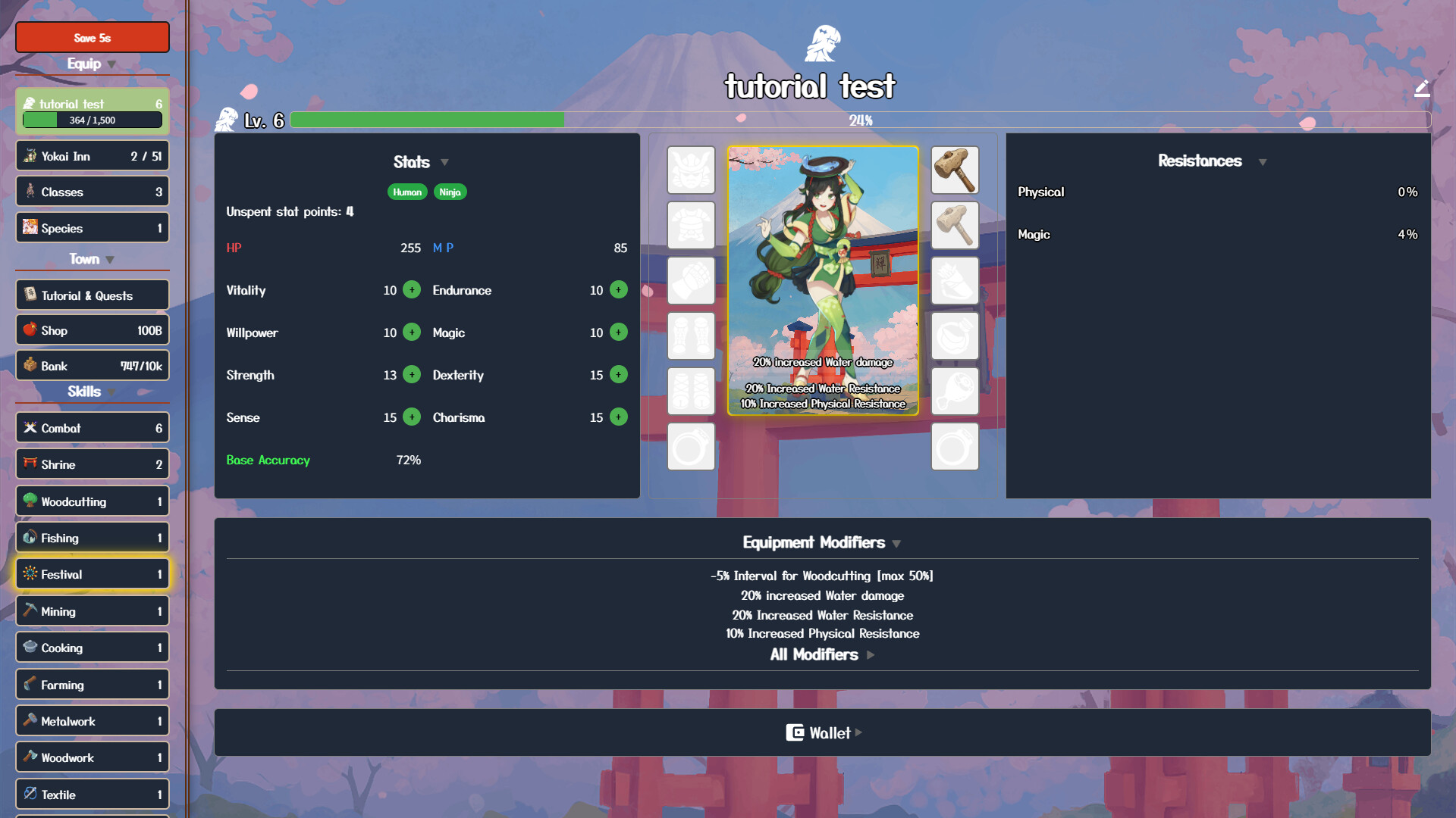 Yokai Idle Demo screenshot 1