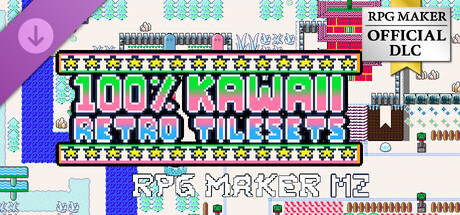 RPG Maker MZ - 100 Percent Kawaii Retro Tilesets Banner