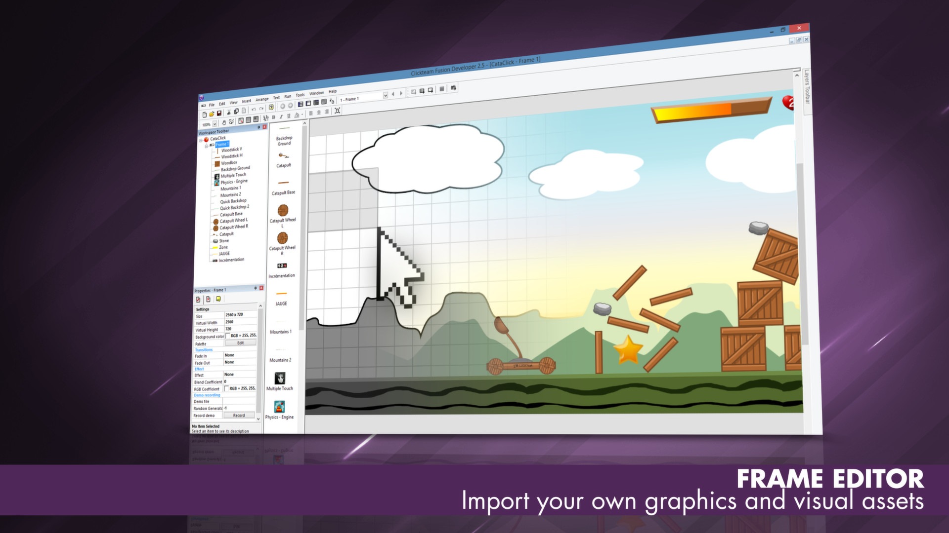 Clickteam Fusion 2.5 Free Edition Featured Screenshot #1
