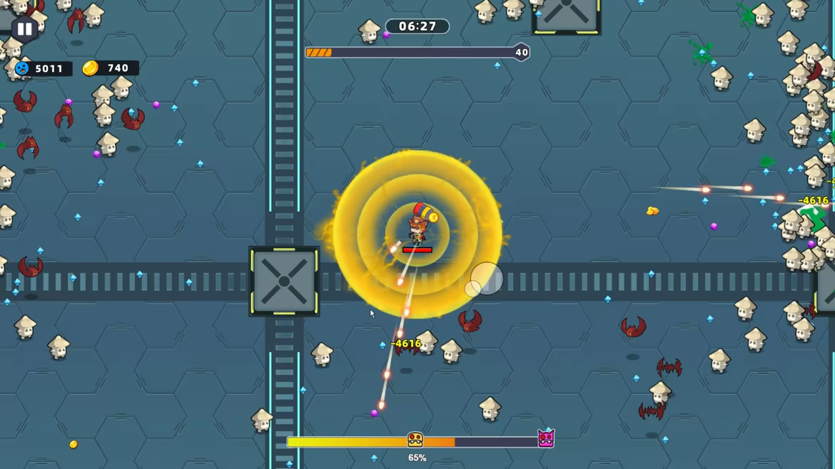 Cowboy Busy: Mowdown video 1