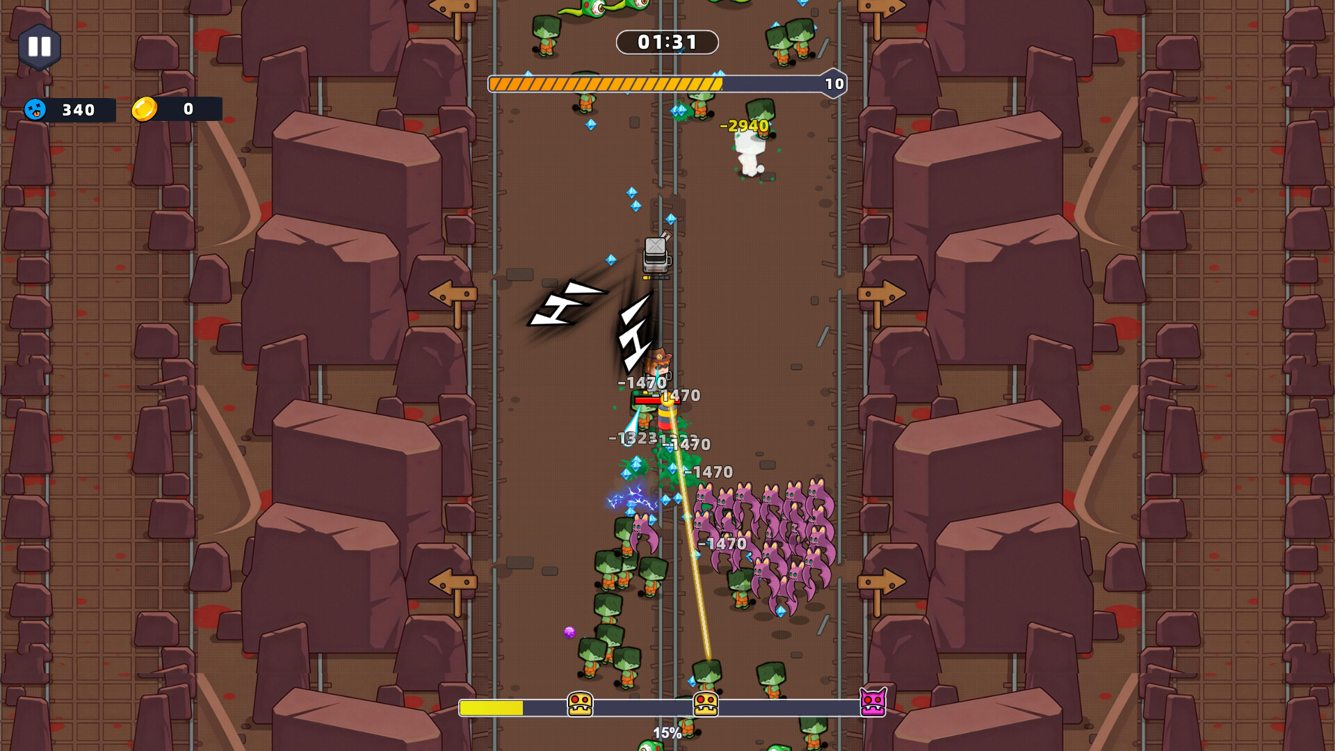Cowboy Busy: Mowdown screenshot #7