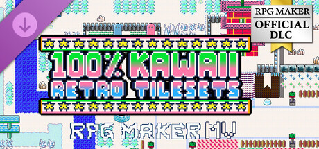 RPG Maker MV - 100 Percent Kawaii Retro Tilesets Banner