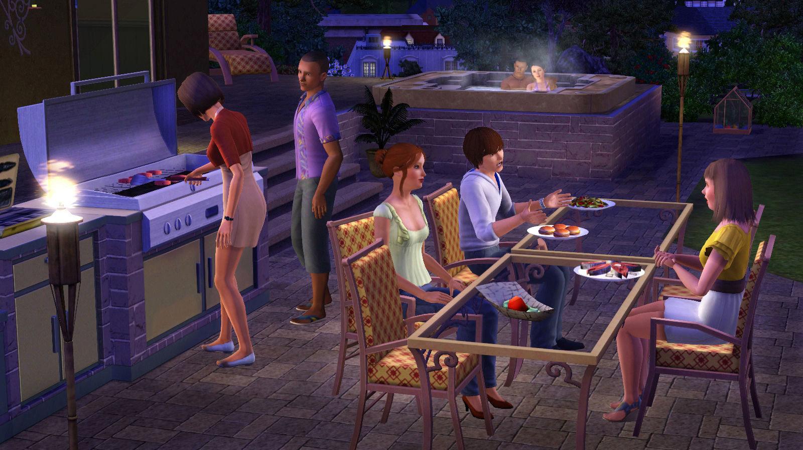Скриншот The Sims™ 3 Outdoor Living Stuff — кадр 3