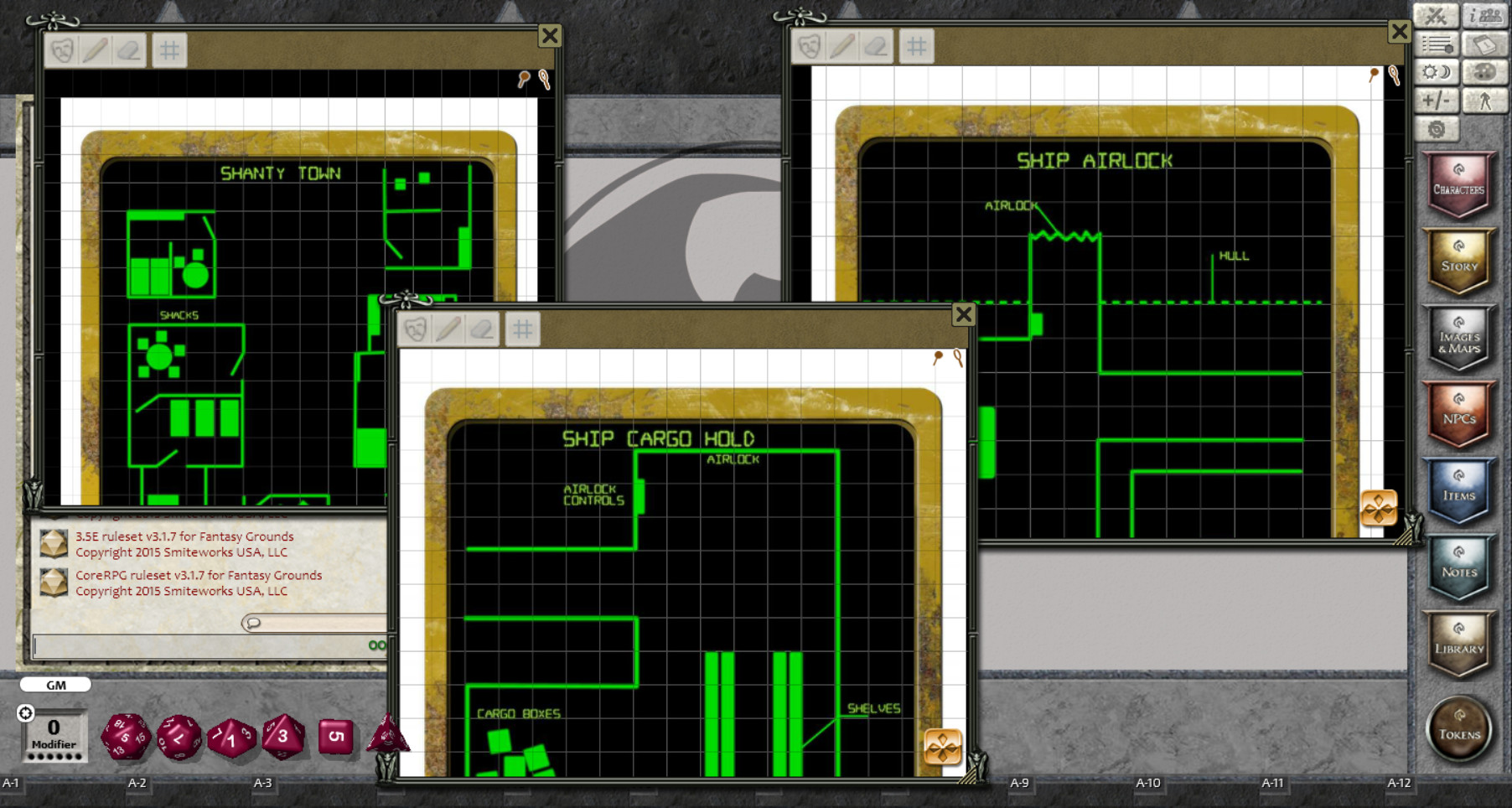 Fantasy Grounds - Sci-fi Themed Mapsのスクリーンショット 1