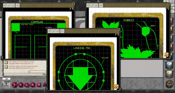 Fantasy Grounds - Sci-fi Themed Maps