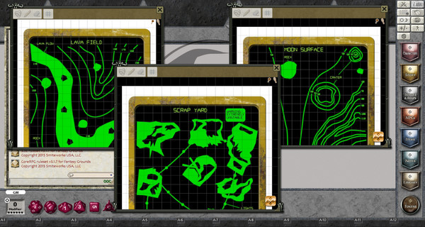 Fantasy Grounds - Sci-fi Themed Maps